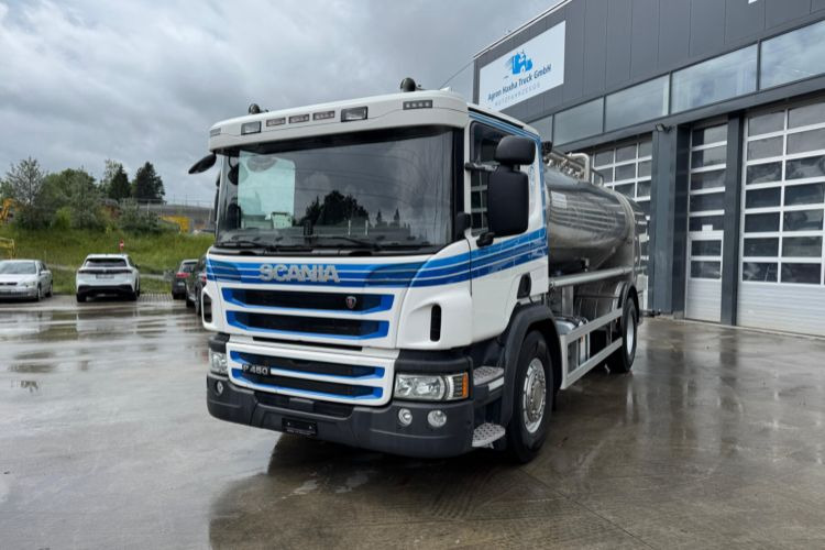 Scania P450 4x2 Jansky 10500 - Camión cisterna: foto 1 Scania P450 4x2 Jansky 10500 - Camión cisterna: foto 1