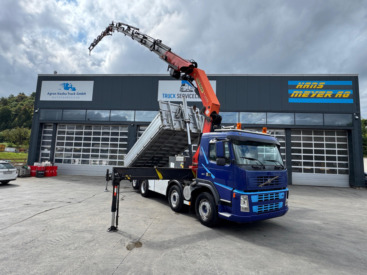 Camión grúa VOLVO FM-460 8x2 Palfinger PK44002 Flyjib & Seilwinde: foto 14