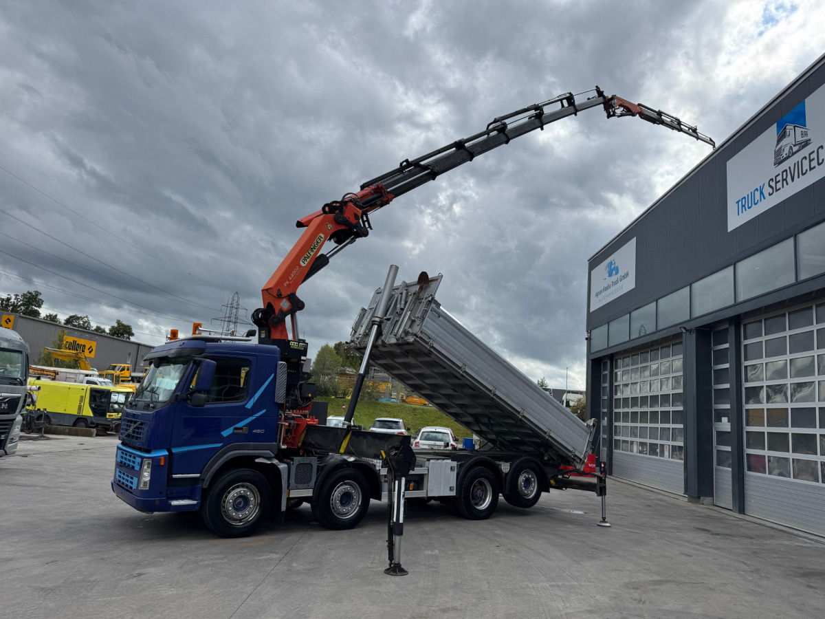 Camión grúa VOLVO FM-460 8x2 Palfinger PK44002 Flyjib & Seilwinde: foto 13
