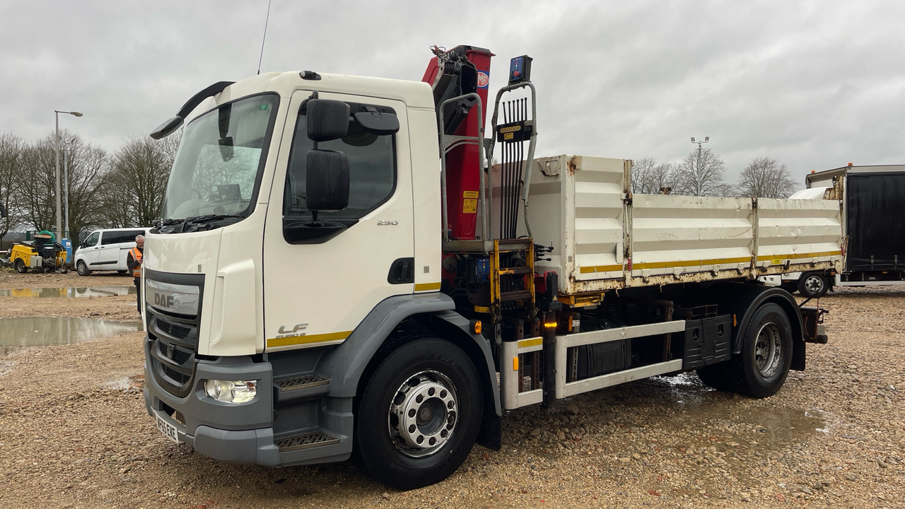 Daf LF 250 - Camión volquete, Camión grúa: foto 2 Daf LF 250 - Camión volquete, Camión grúa: foto 2