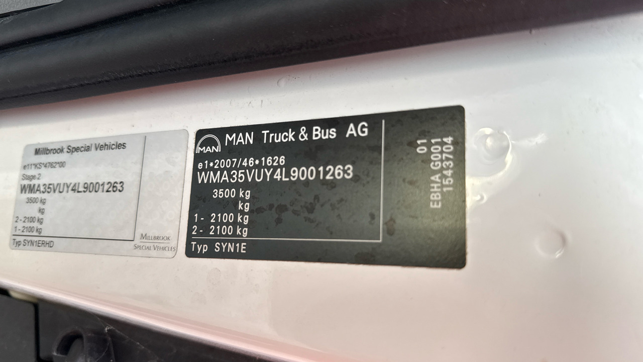 Furgón, Furgoneta eléctrica MAN TGE 3.140: foto 12 Furgón, Furgoneta eléctrica MAN TGE 3.140: foto 12