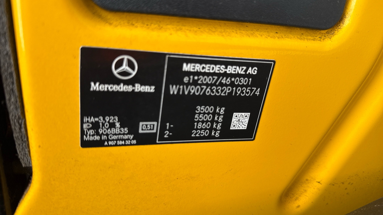 Furgoneta caja cerrada MERCEDES-BENZ SPRINTER 316 CDI: foto 11