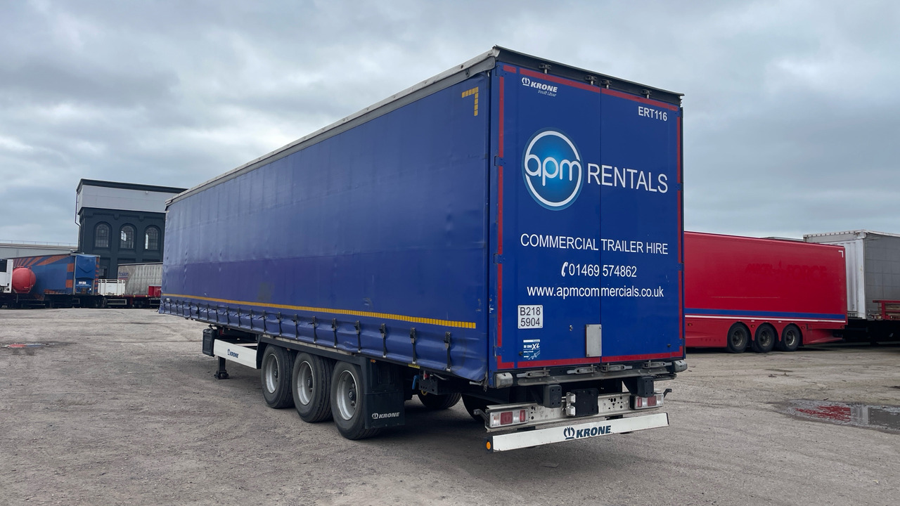 KRONE CURTAINSIDE EUROLINER - Remolque: foto 4 KRONE CURTAINSIDE EUROLINER - Remolque: foto 4