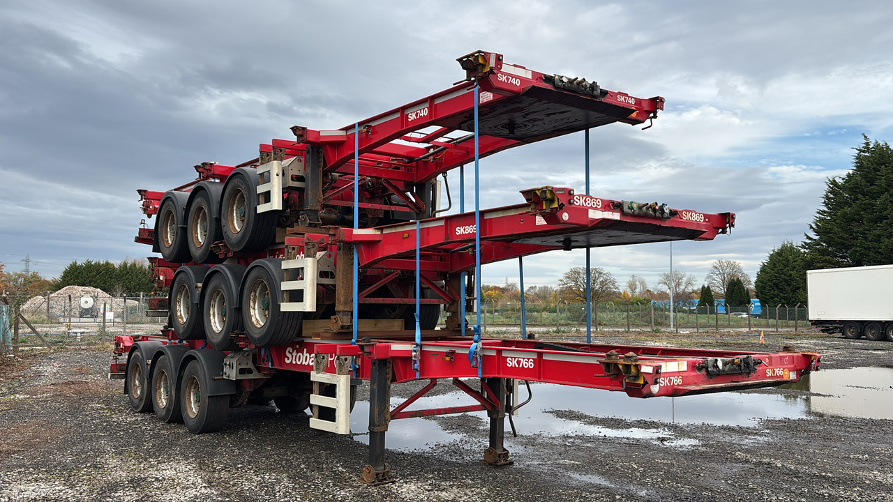 SDC SKELETAL SLIDING - STACK OF 3 - Remolque: foto 1 SDC SKELETAL SLIDING - STACK OF 3 - Remolque: foto 1