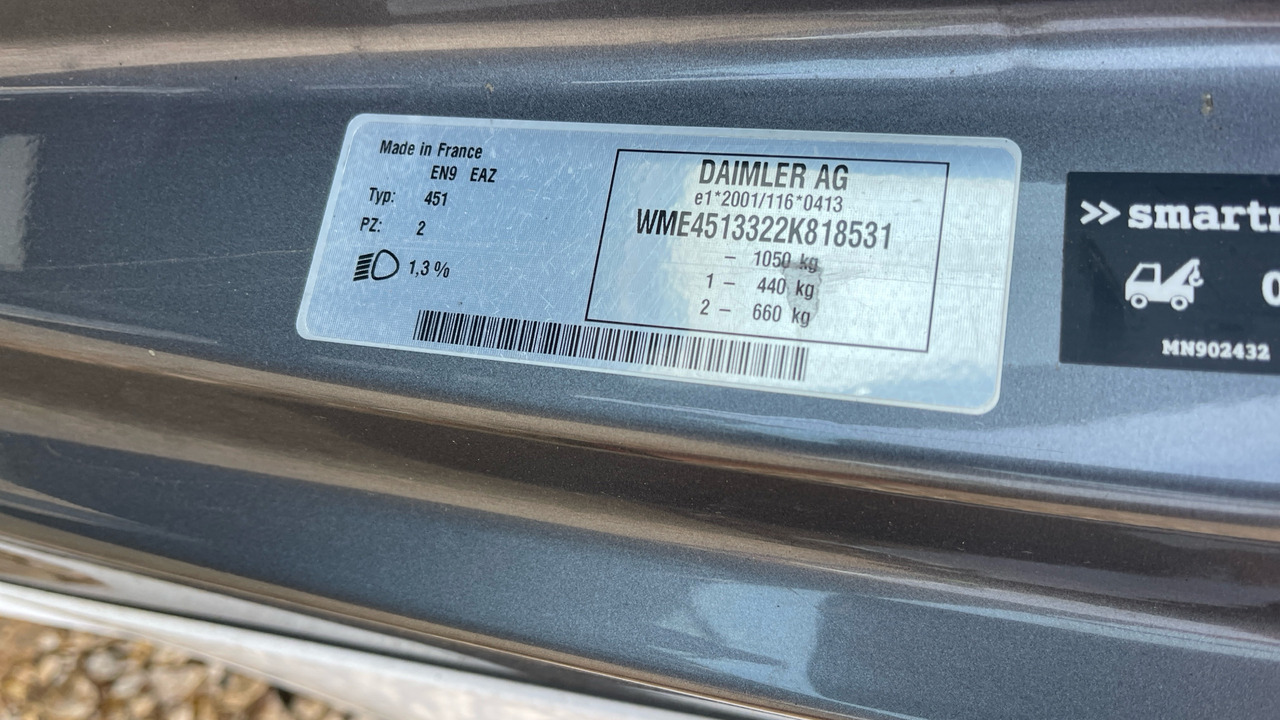 Hatchback SMART FORTWO COUPE GRANDSTYLE: foto 11