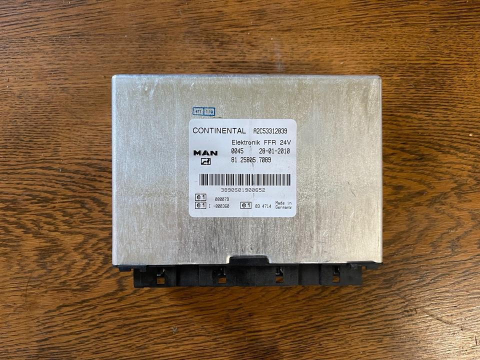 MAN CONTINENTAL VDO Elektronik FFR Steuergerät Nr 81.25805.7089 - Unidad de control para Camión: foto 1 MAN CONTINENTAL VDO Elektronik FFR Steuergerät Nr 81.25805.7089 - Unidad de control para Camión: foto 1