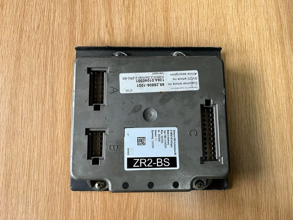 MAN Siemens VDO ZR2-BS Steuergerät 88.25806-1001 - Unidad de control para Camión: foto 1 MAN Siemens VDO ZR2-BS Steuergerät 88.25806-1001 - Unidad de control para Camión: foto 1