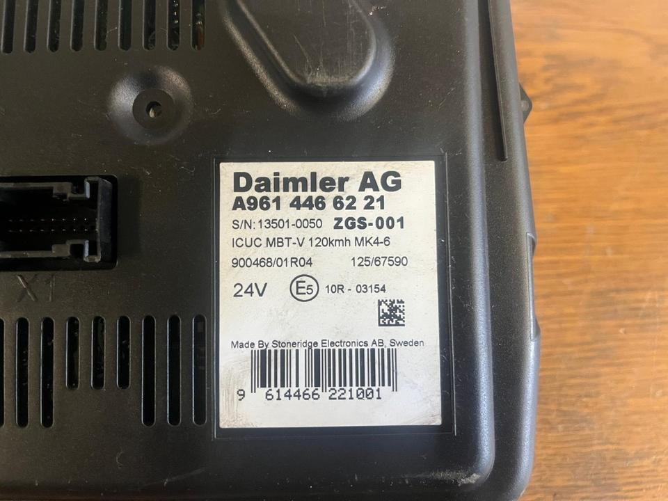Mercedes Benz Actros MP4 Kombiinstrument / Tacho A9614466221 - Salpicadero para Camión: foto 3 Mercedes Benz Actros MP4 Kombiinstrument / Tacho A9614466221 - Salpicadero para Camión: foto 3