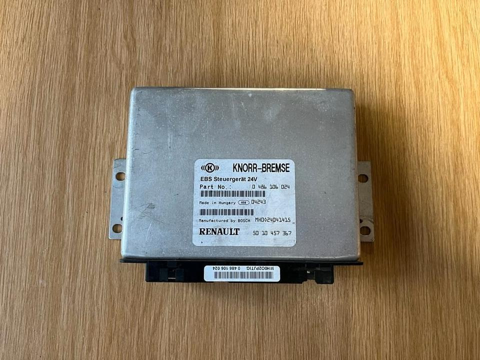 RENAULT KNORR-BREMSE EBS 0486106024 Steuergerät 50 10 457 367 - Unidad de control para Camión: foto 1 RENAULT KNORR-BREMSE EBS 0486106024 Steuergerät 50 10 457 367 - Unidad de control para Camión: foto 1