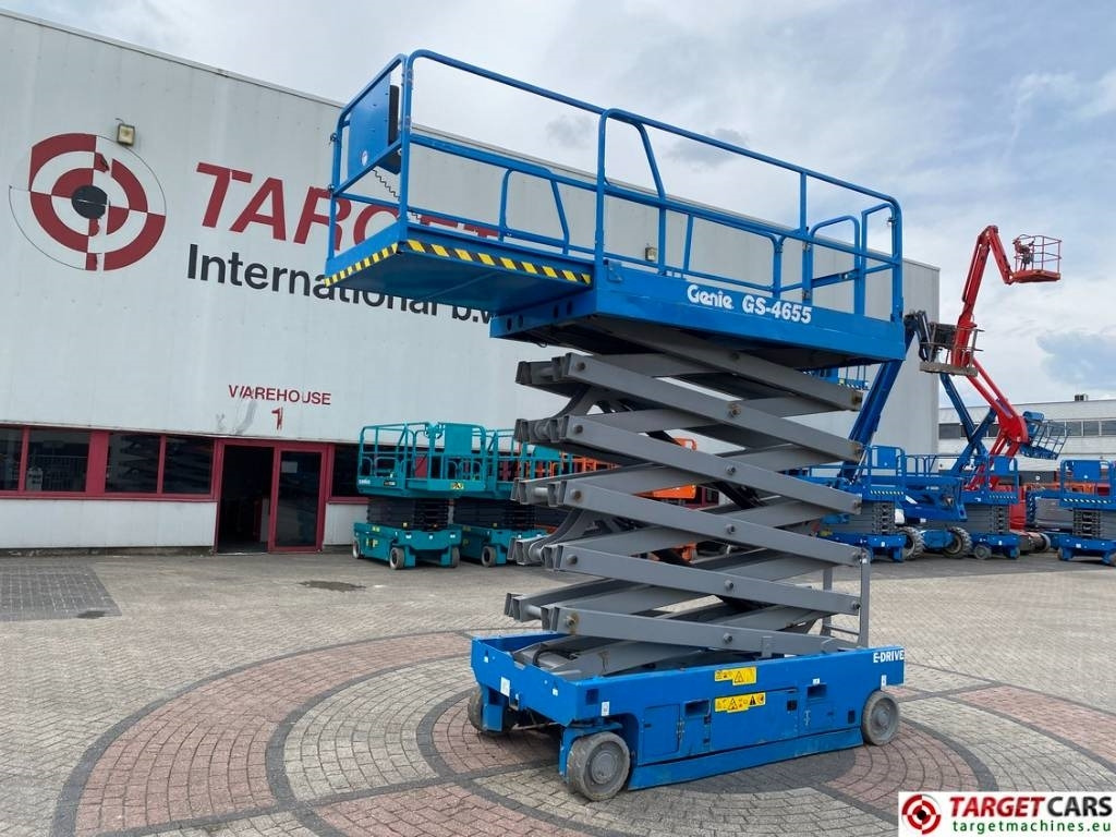 Plataforma de tijeras Genie GS-4655 Electric E-Drive Scissor Work Lift 1595cm: foto 34