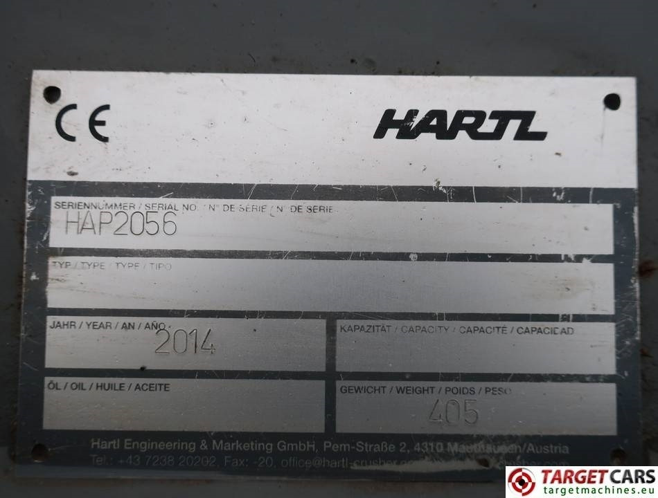 Acoplamiento rápido para Maquinaria de construcción nuevo Hartl HBC 950 Connection HBC950 plate: foto 10