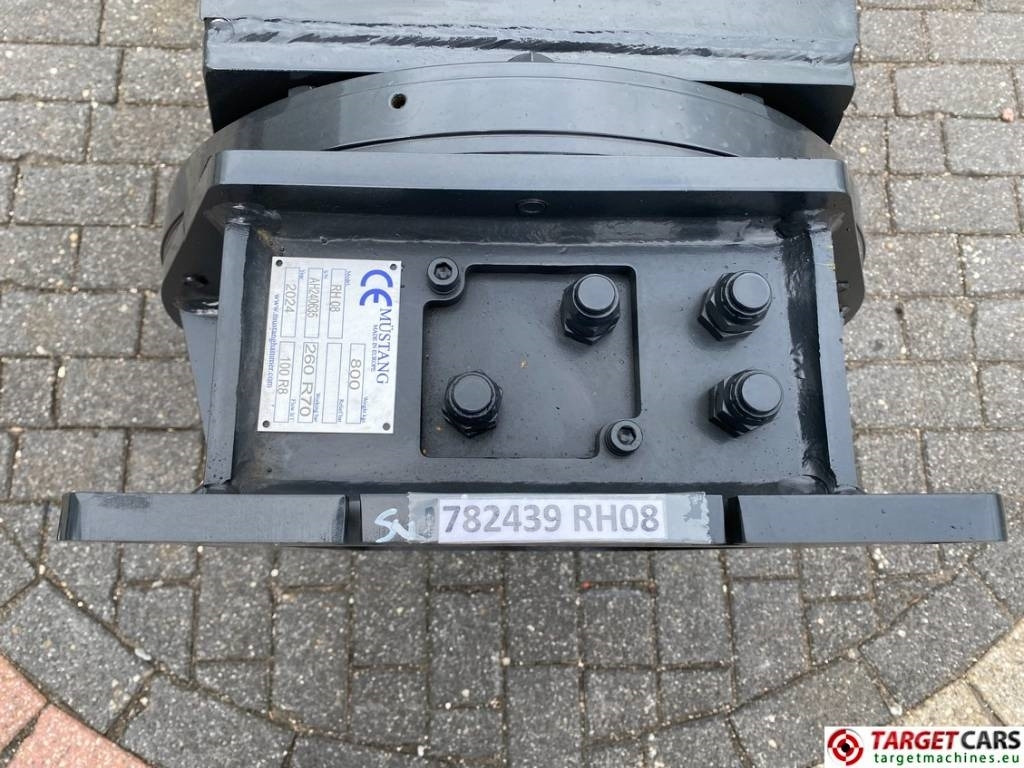 Cizalla de demolición nuevo Mustang RH08 Hydraulic Rotation Pulverizer Shear 6~13T NEW: foto 9