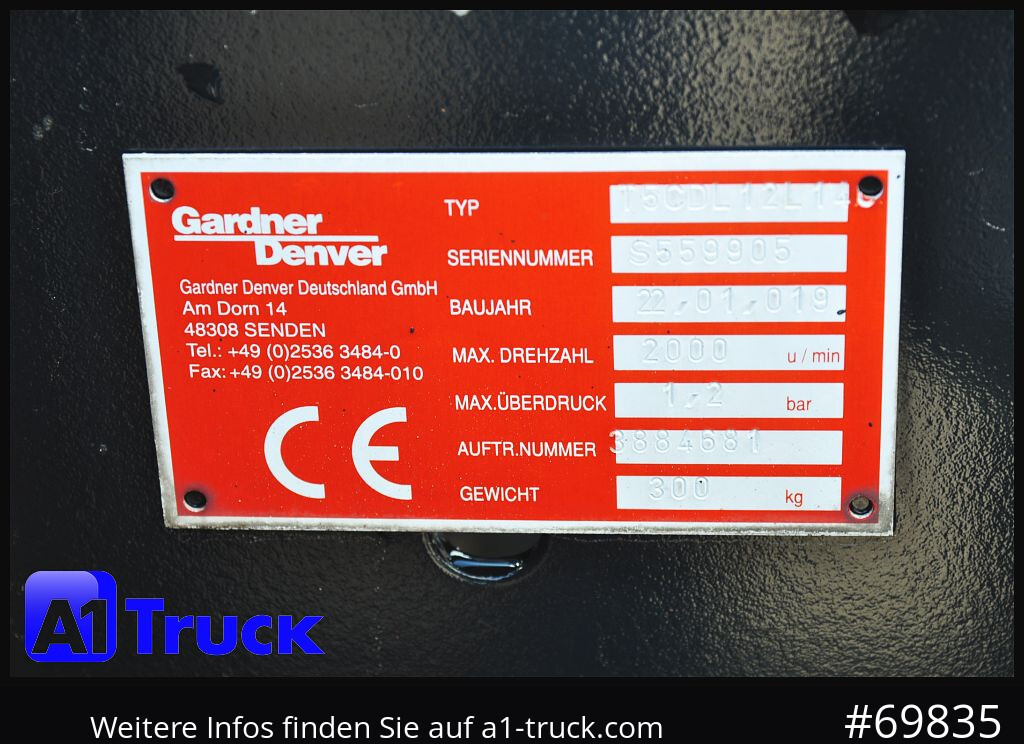 MAN TGS, 18.420 Gardner Denver, Futter Feed, - Cabeza tractora: foto 3 MAN TGS, 18.420 Gardner Denver, Futter Feed, - Cabeza tractora: foto 3
