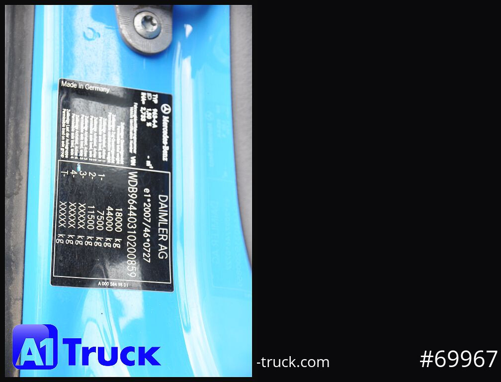 Cabeza tractora MERCEDES-BENZ 1845 Arocs, 4x4H, Allrad Hydraulik, Hydrodrive,: foto 7 Cabeza tractora MERCEDES-BENZ 1845 Arocs, 4x4H, Allrad Hydraulik, Hydrodrive,: foto 7