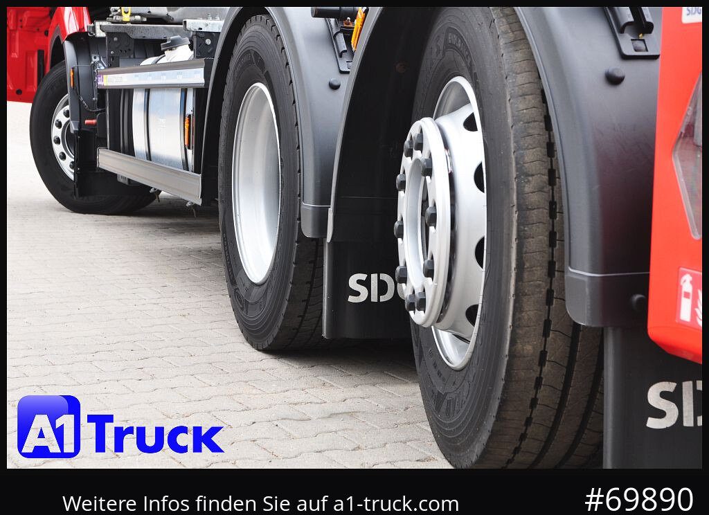 DAF XF 480, BDF, 7,45, 7,82, Lift-Lenkachse, - Camión portacontenedore/ Intercambiable: foto 4 DAF XF 480, BDF, 7,45, 7,82, Lift-Lenkachse, - Camión portacontenedore/ Intercambiable: foto 4