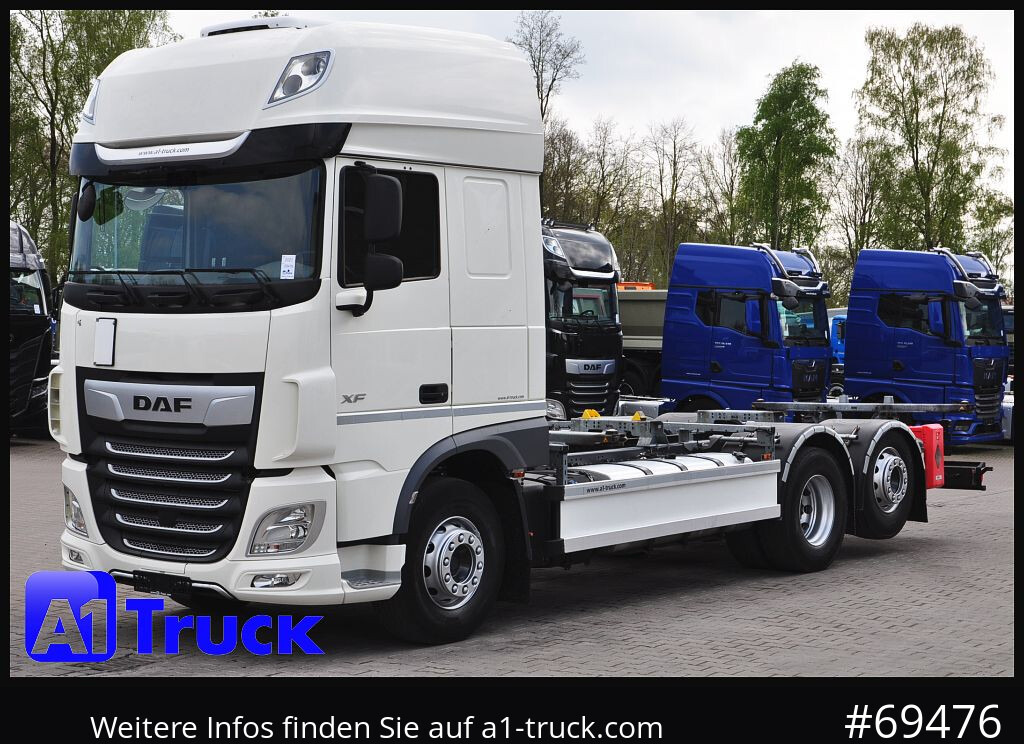 Camión portacontenedore/ Intercambiable DAF XF 480 FAN Intarder, Lenkachse,: foto 13 Camión portacontenedore/ Intercambiable DAF XF 480 FAN Intarder, Lenkachse,: foto 13