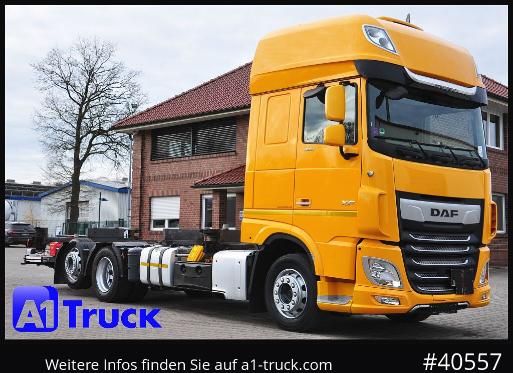 DAF XF 480, MultiBDF, 7,45, Standklima, LBW, - Camión portacontenedore/ Intercambiable: foto 1 DAF XF 480, MultiBDF, 7,45, Standklima, LBW, - Camión portacontenedore/ Intercambiable: foto 1