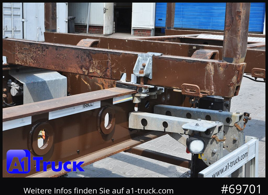 DOLL H3L-14XL Holz Tele, Lenkachse 271 tkm. - Semirremolque maderero: foto 3 DOLL H3L-14XL Holz Tele, Lenkachse 271 tkm. - Semirremolque maderero: foto 3