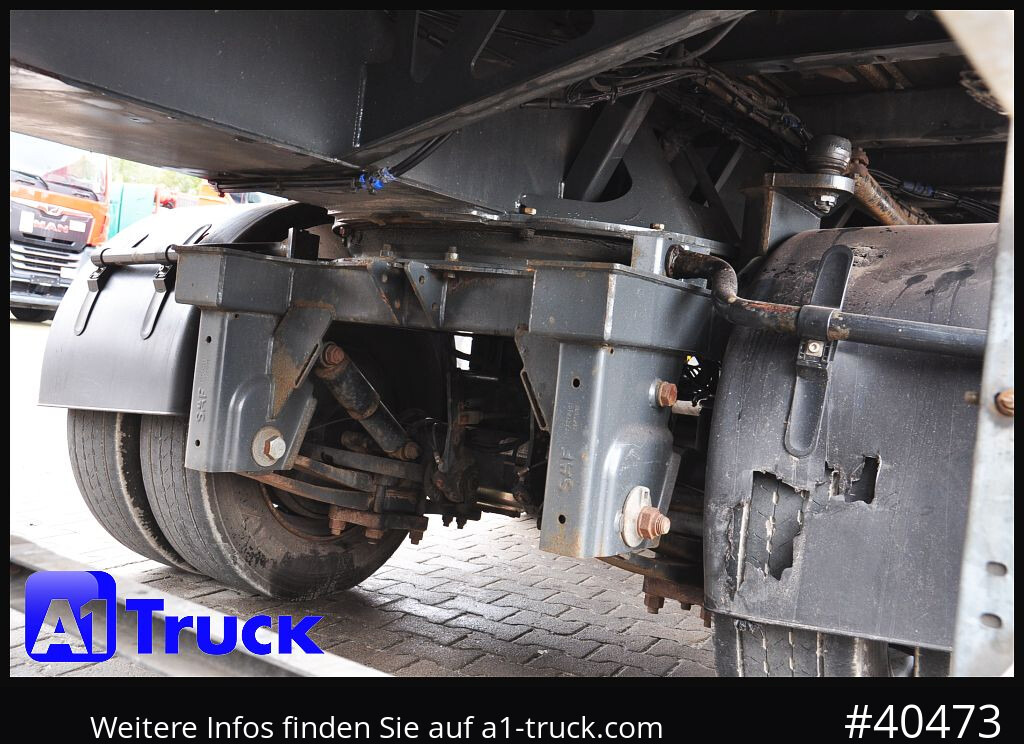 FAYMONVILLE Telemax, 8m Ausschub, Lenkachse, - Semirremolque plataforma/ Caja abierta: foto 2 FAYMONVILLE Telemax, 8m Ausschub, Lenkachse, - Semirremolque plataforma/ Caja abierta: foto 2