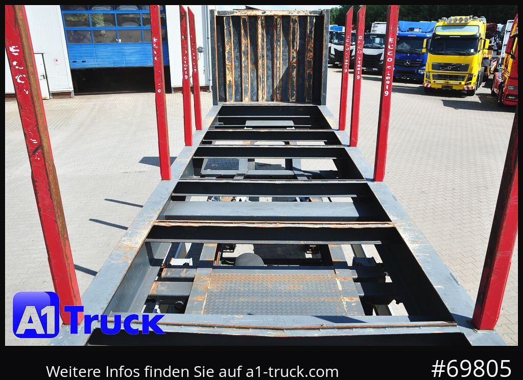 FLIEGL SDS01, Langholz, Containeraufbau, Liftachse, - Semirremolque maderero: foto 2 FLIEGL SDS01, Langholz, Containeraufbau, Liftachse, - Semirremolque maderero: foto 2