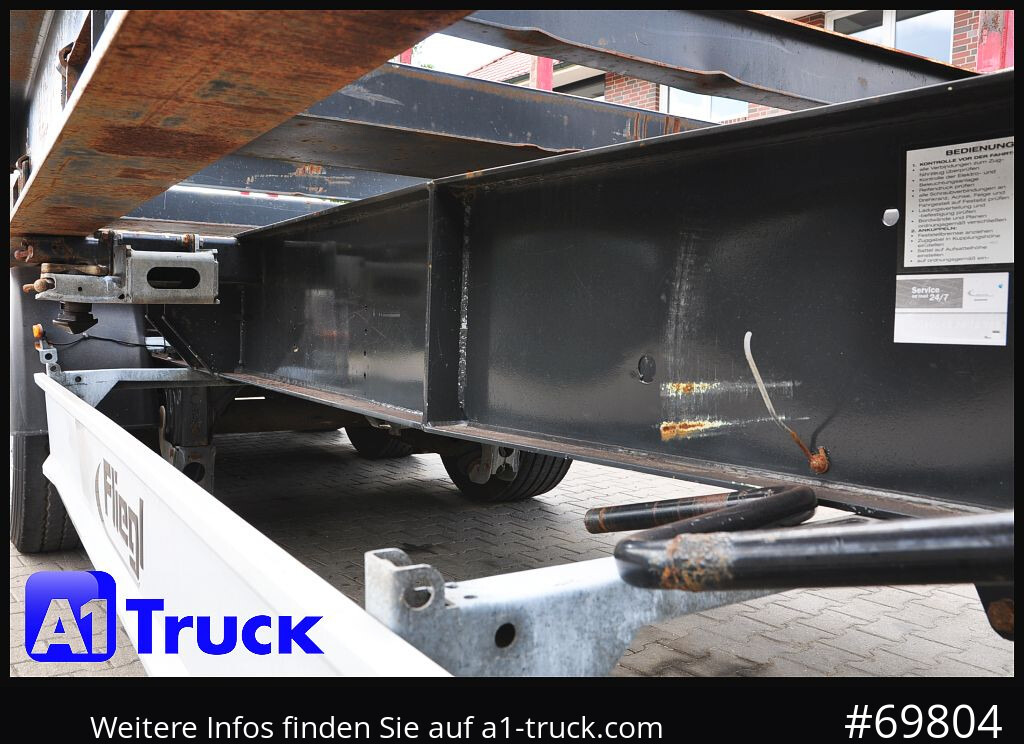 FLIEGL SDS01, Langholz, Containeraufbau, Liftachse, - Semirremolque maderero: foto 2 FLIEGL SDS01, Langholz, Containeraufbau, Liftachse, - Semirremolque maderero: foto 2