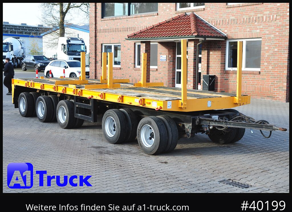 GOLDHOFER 5 achs Ballast, Lenkachse, 50to., Schwerlast, - Remolque góndola rebajadas: foto 1 GOLDHOFER 5 achs Ballast, Lenkachse, 50to., Schwerlast, - Remolque góndola rebajadas: foto 1