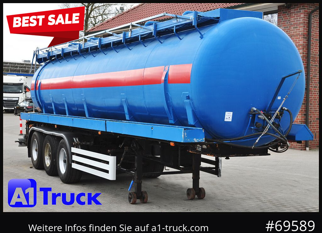 HENDRICKS,GOCH Stadler 32m³ Pumpe Gülle Sickerwasser - Semirremolque cisterna: foto 1 HENDRICKS,GOCH Stadler 32m³ Pumpe Gülle Sickerwasser - Semirremolque cisterna: foto 1
