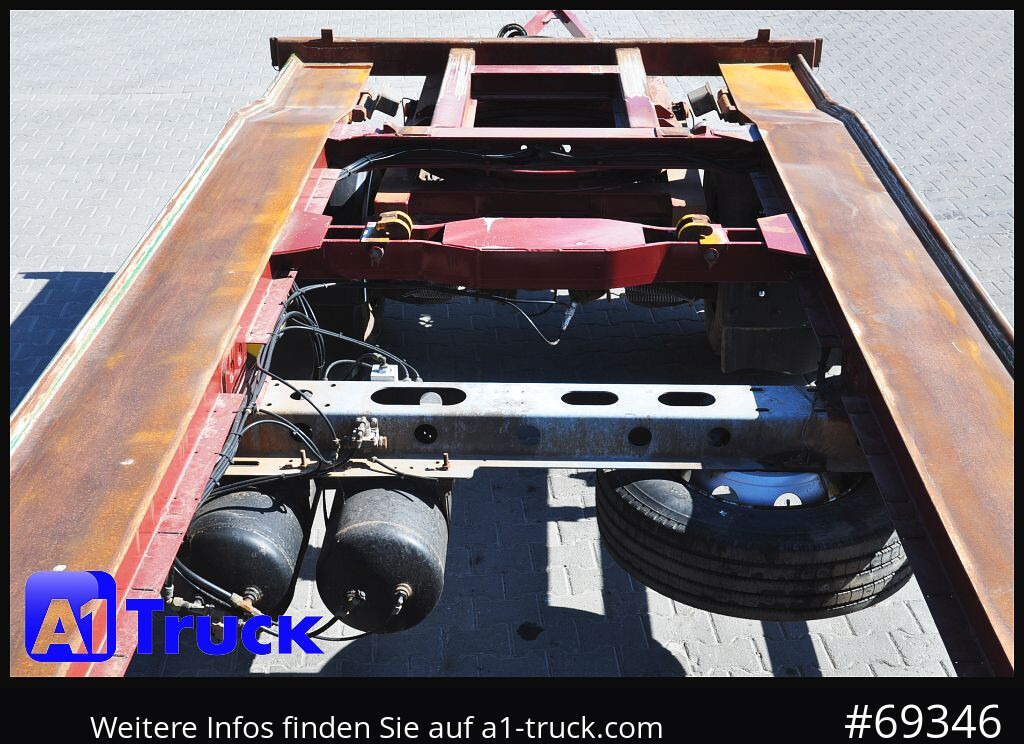 HUEFFERMANN HAR 1870, luft, Scheibenbremesen, - Remolque multilift/ Portacontenedores de cadenas: foto 4 HUEFFERMANN HAR 1870, luft, Scheibenbremesen, - Remolque multilift/ Portacontenedores de cadenas: foto 4