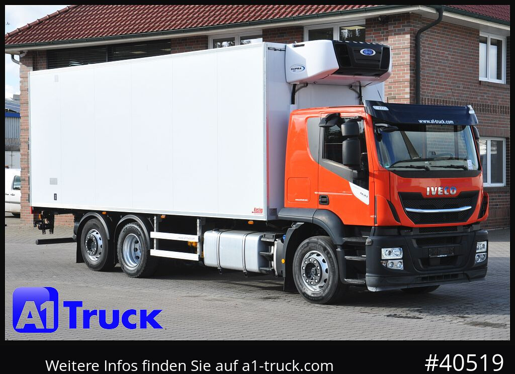 IVECO AT260SY 460 Stralis Carrier Navi Lenkachse - Camión frigorífico: foto 1 IVECO AT260SY 460 Stralis Carrier Navi Lenkachse - Camión frigorífico: foto 1