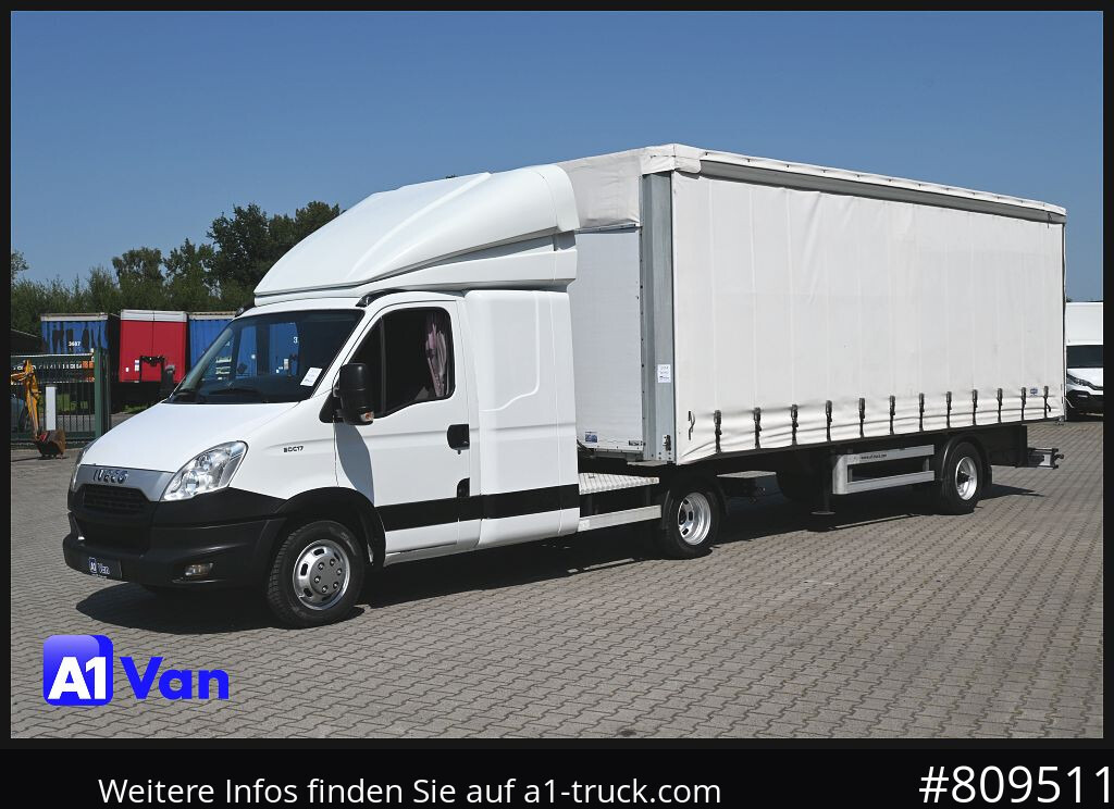 Furgoneta con lona IVECO Daily 50C17 SZM, Klima, Tempomat, Schlafplatz: foto 13