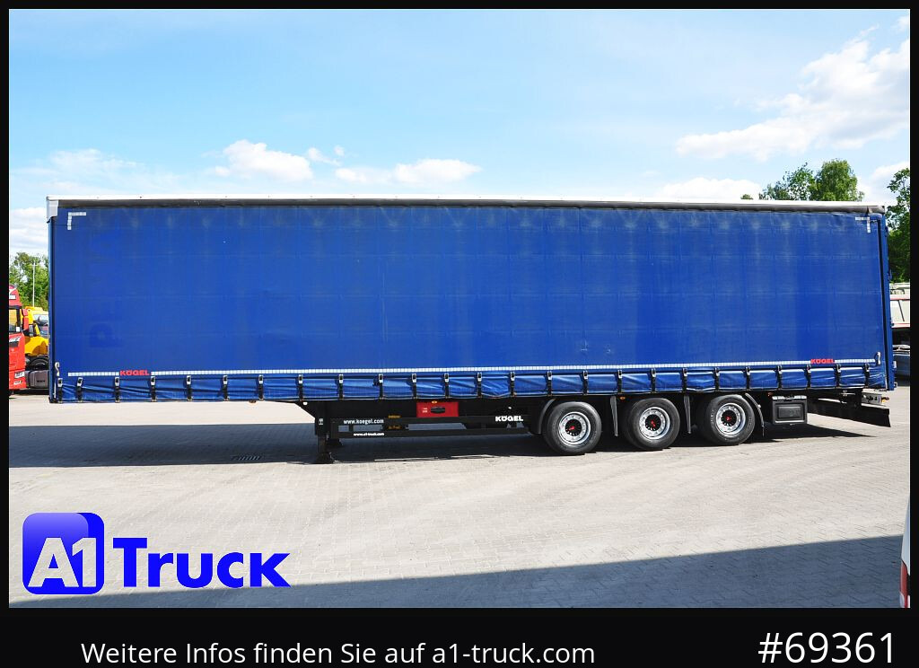 Semirremolque lona KOEGEL S24-1 Mega, 1 Vorbesitzer, Code XL: foto 14