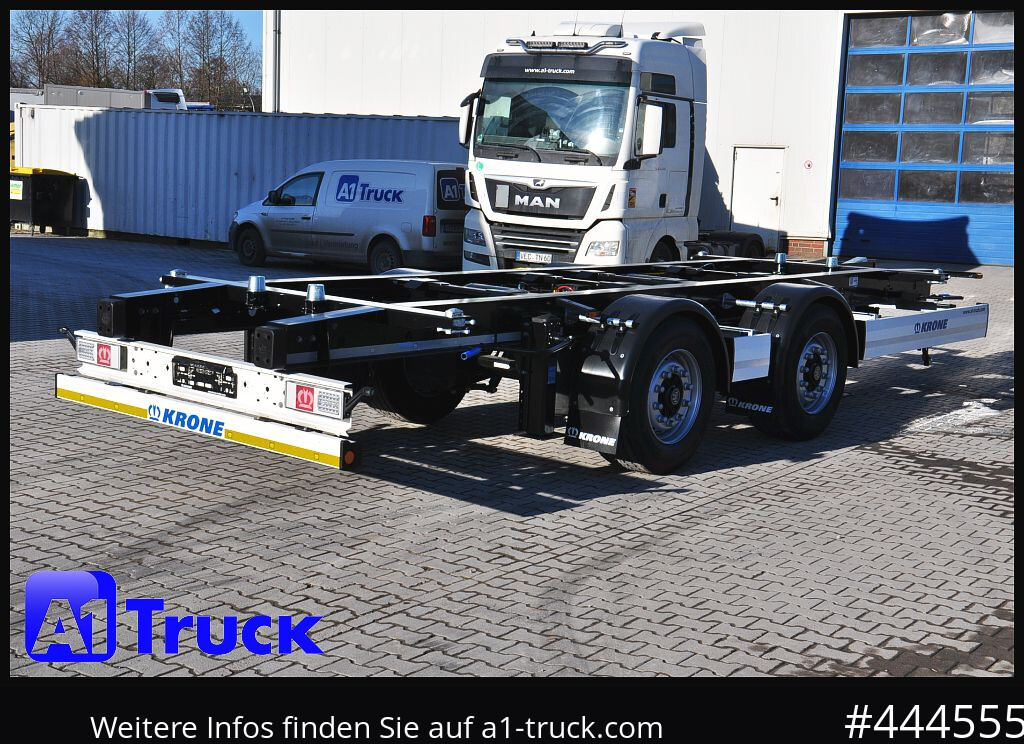 KRONE 10 x Tandem, MIDI, für 1120mm + 1320mm, SOFORT, NEU - Remolque portacontenedore/ Intercambiable: foto 1 KRONE 10 x Tandem, MIDI, für 1120mm + 1320mm, SOFORT, NEU - Remolque portacontenedore/ Intercambiable: foto 1