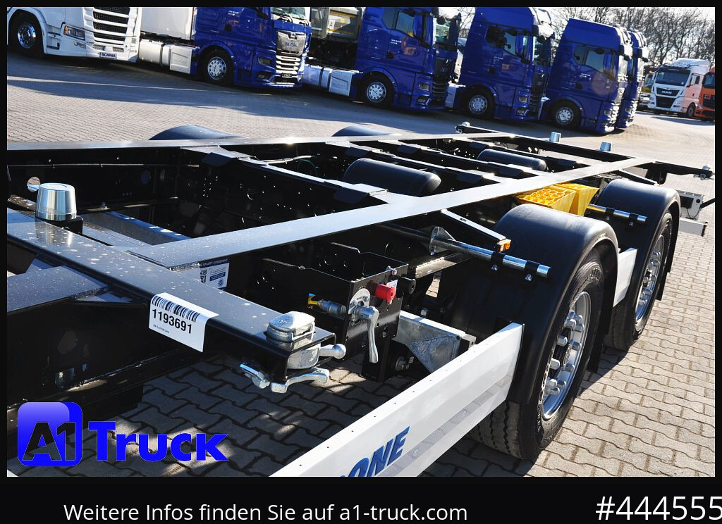 KRONE 10 x Tandem, MIDI, für 1120mm + 1320mm, SOFORT, NEU - Remolque portacontenedore/ Intercambiable: foto 2 KRONE 10 x Tandem, MIDI, für 1120mm + 1320mm, SOFORT, NEU - Remolque portacontenedore/ Intercambiable: foto 2