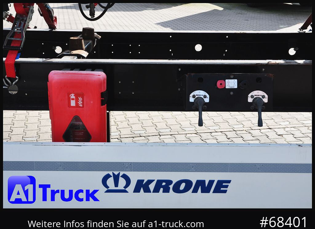 KRONE 3 er Paket Standard BDF, Bj 2017 SAF Achse - Remolque portacontenedore/ Intercambiable: foto 2 KRONE 3 er Paket Standard BDF, Bj 2017 SAF Achse - Remolque portacontenedore/ Intercambiable: foto 2