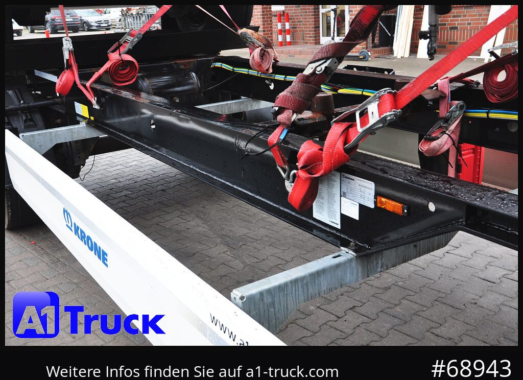 KRONE 3 er Paket Standard BDF, Bj 2017 SAF Achse - Remolque portacontenedore/ Intercambiable: foto 3 KRONE 3 er Paket Standard BDF, Bj 2017 SAF Achse - Remolque portacontenedore/ Intercambiable: foto 3