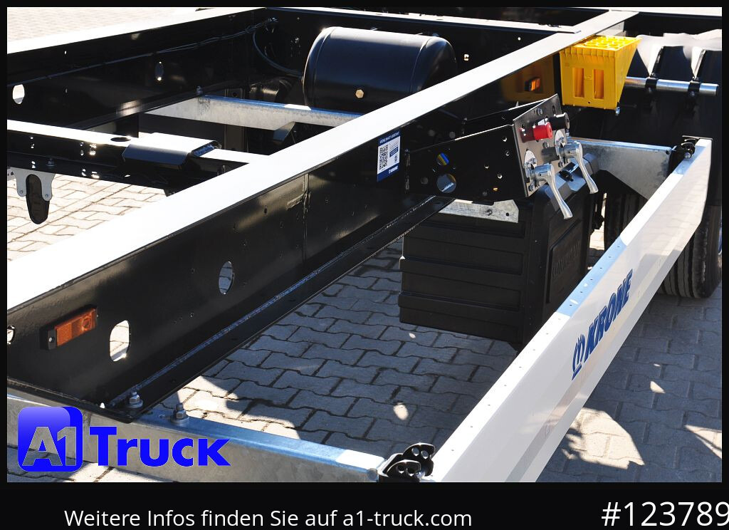 KRONE 5 x AZW 18, MAXI für 1120mm + 1320mm, SOFORT NEU - Remolque portacontenedore/ Intercambiable: foto 2 KRONE 5 x AZW 18, MAXI für 1120mm + 1320mm, SOFORT NEU - Remolque portacontenedore/ Intercambiable: foto 2