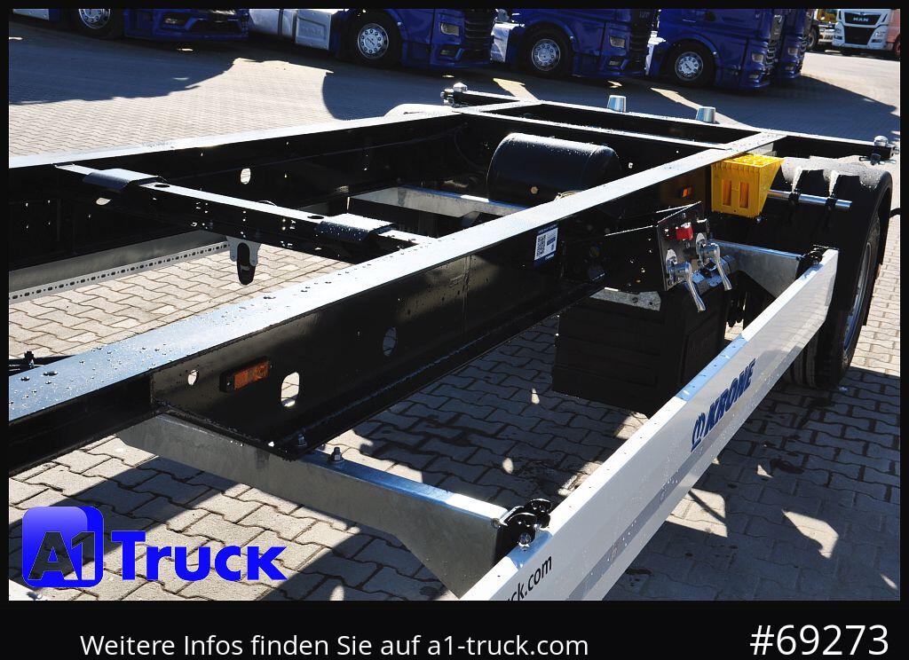 KRONE 5 x AZW 18, MAXI für 1120mm + 1320mm, SOFORT NEU - Remolque portacontenedore/ Intercambiable: foto 3 KRONE 5 x AZW 18, MAXI für 1120mm + 1320mm, SOFORT NEU - Remolque portacontenedore/ Intercambiable: foto 3