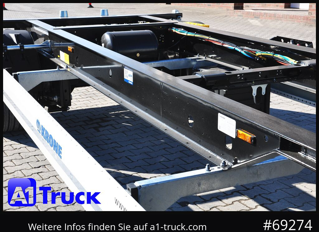 KRONE 5 x AZW 18, MAXI für 1120mm + 1320mm, SOFORT NEU - Remolque portacontenedore/ Intercambiable: foto 2 KRONE 5 x AZW 18, MAXI für 1120mm + 1320mm, SOFORT NEU - Remolque portacontenedore/ Intercambiable: foto 2