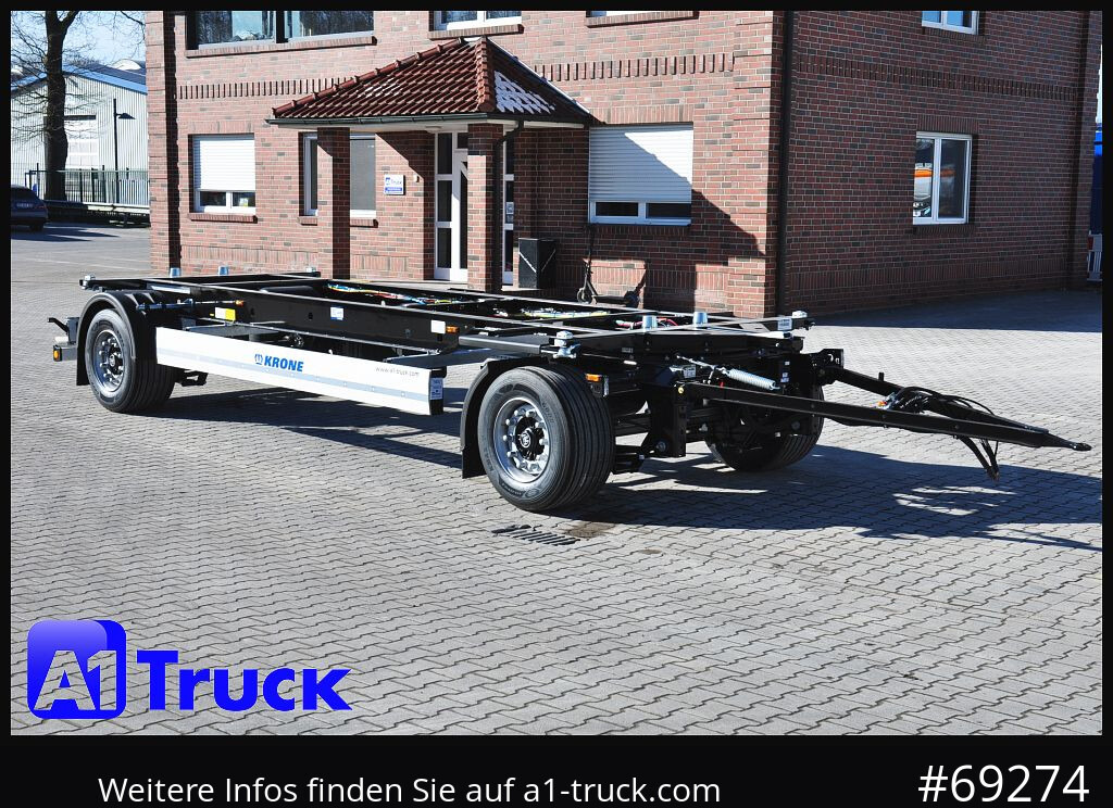 KRONE 5 x AZW 18, MAXI für 1120mm + 1320mm, SOFORT NEU - Remolque portacontenedore/ Intercambiable: foto 1 KRONE 5 x AZW 18, MAXI für 1120mm + 1320mm, SOFORT NEU - Remolque portacontenedore/ Intercambiable: foto 1