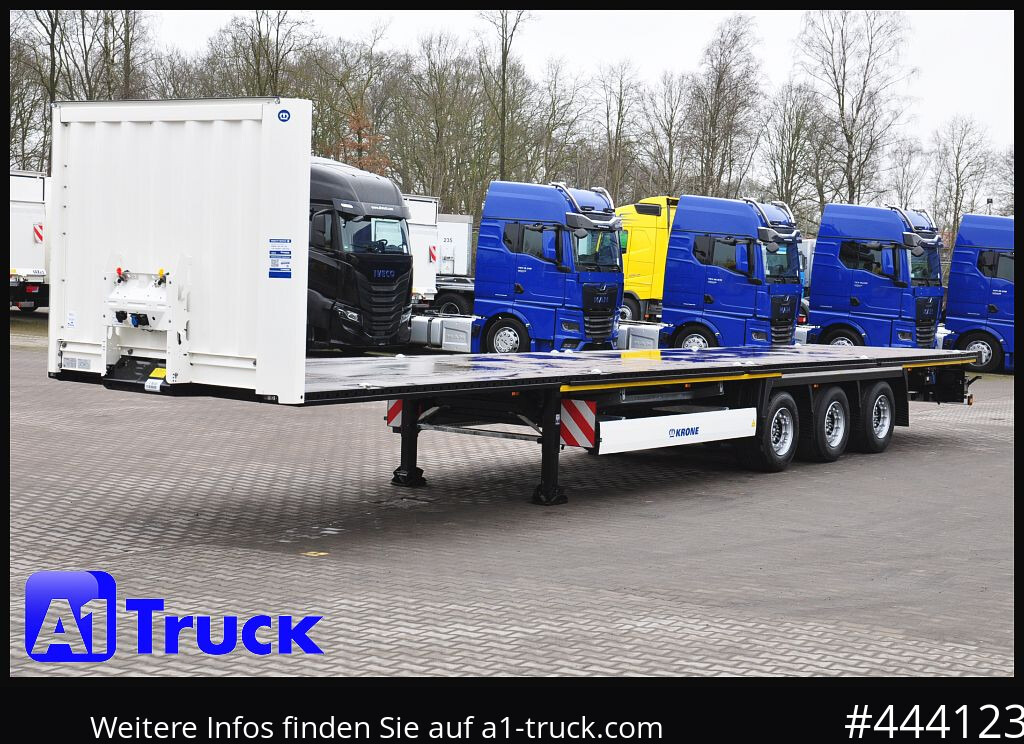 KRONE 5 x SD, Mega, Twistlock, Container, NEU, ohne Zulassung - Semirremolque plataforma/ Caja abierta: foto 2 KRONE 5 x SD, Mega, Twistlock, Container, NEU, ohne Zulassung - Semirremolque plataforma/ Caja abierta: foto 2