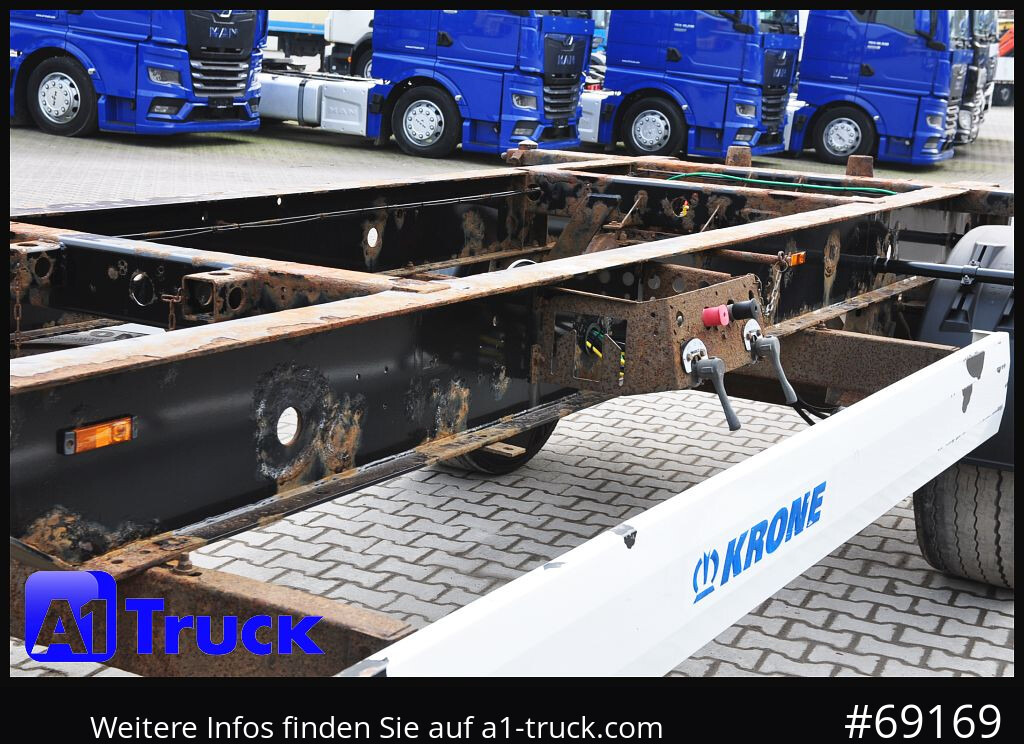 Remolque portacontenedore/ Intercambiable KRONE AZ 18, Standard BDF, BPW: foto 15