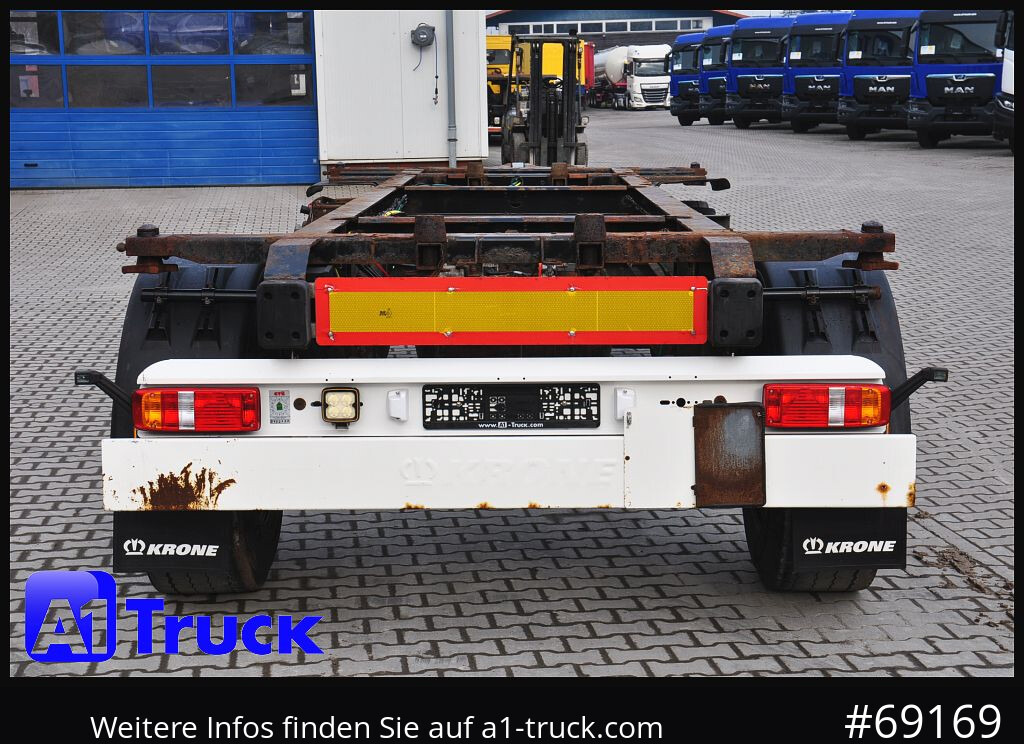 Remolque portacontenedore/ Intercambiable KRONE AZ 18, Standard BDF, BPW: foto 9