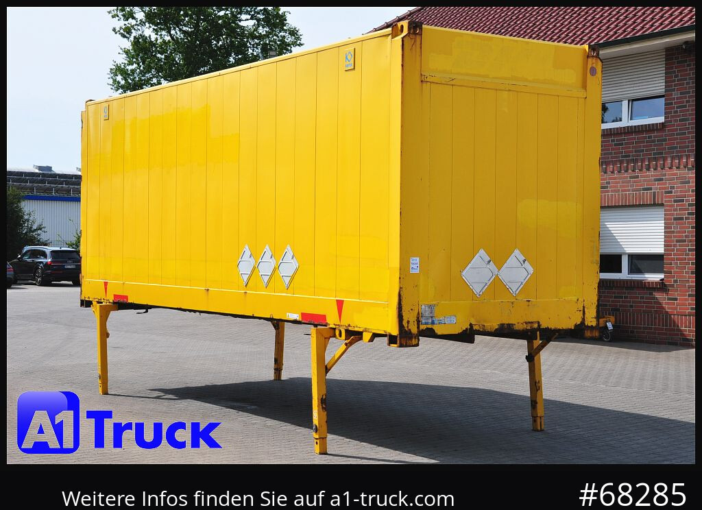 KRONE BDF, 7,82 Container, 2800mm innen, Doppelstock. - Caja cerrada: foto 1 KRONE BDF, 7,82 Container, 2800mm innen, Doppelstock. - Caja cerrada: foto 1