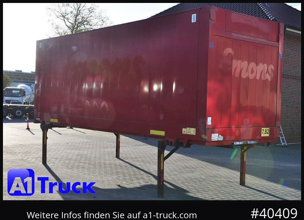 KRONE BDF 7,82 Wechselbrücke, 2680mm Innenhöhe. - Caja cerrada: foto 1 KRONE BDF 7,82 Wechselbrücke, 2680mm Innenhöhe. - Caja cerrada: foto 1