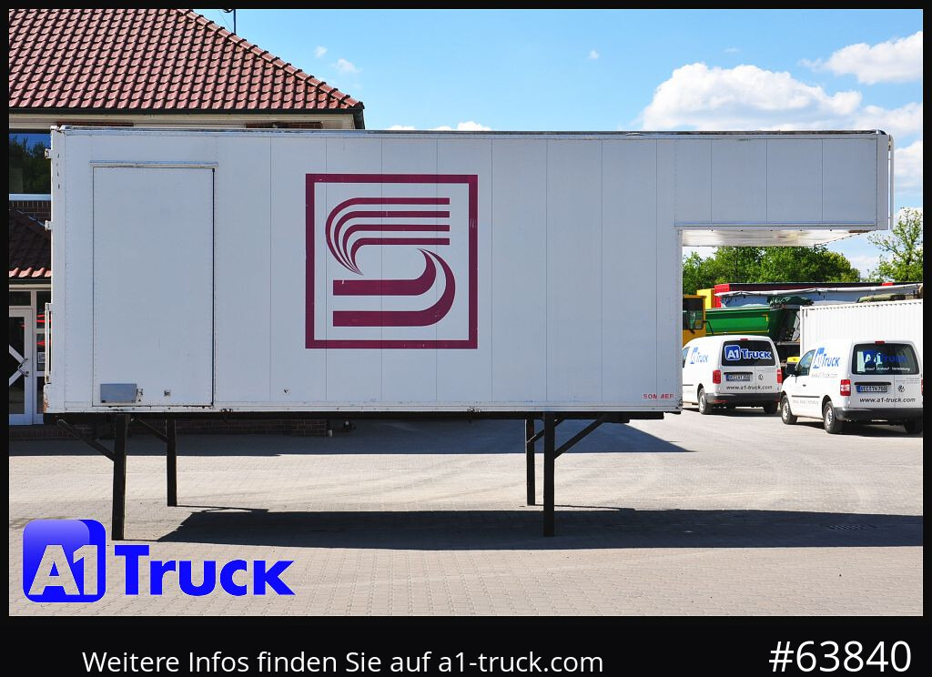 Caja cerrada KRONE Container Lager, kann verladen werden 6,3 + 2 Meter: foto 8