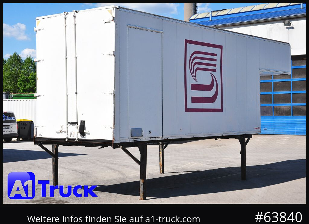 Caja cerrada KRONE Container Lager, kann verladen werden 6,3 + 2 Meter: foto 9