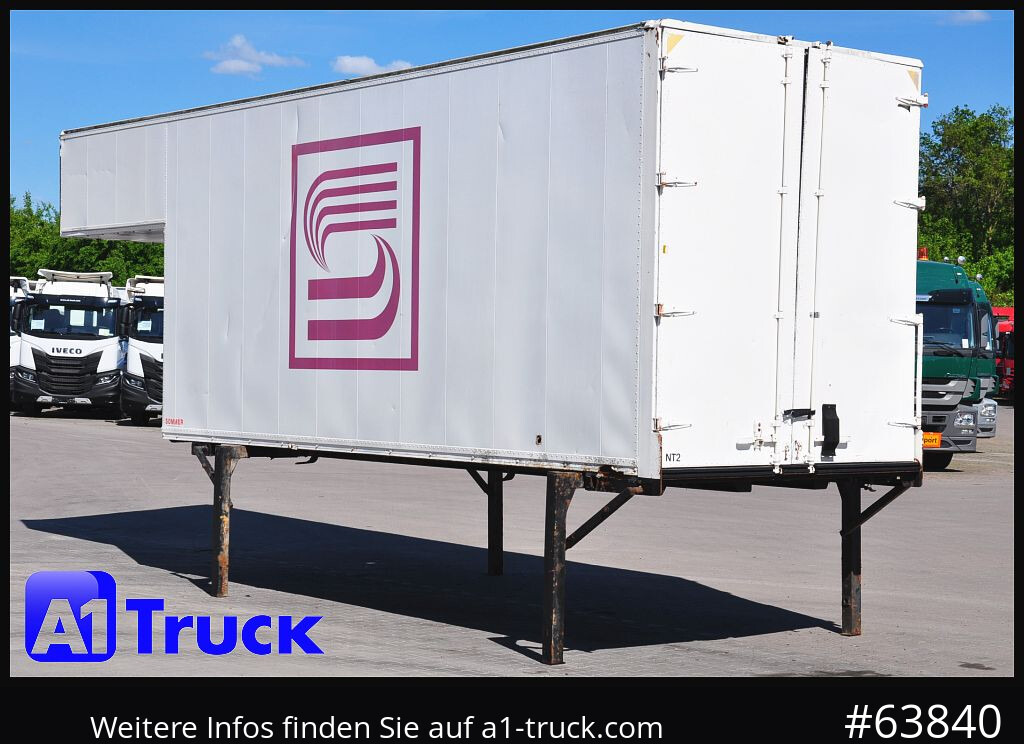Caja cerrada KRONE Container Lager, kann verladen werden 6,3 + 2 Meter: foto 7