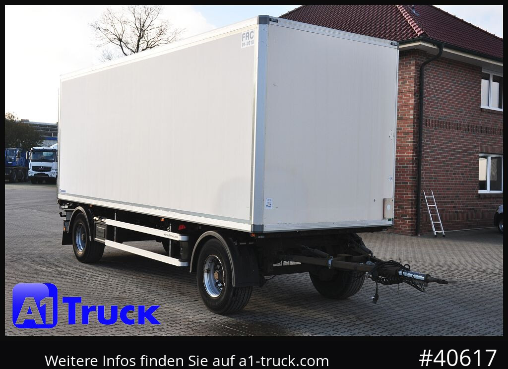 KRONE Koffer ISO, stakr isoliert ehemaliger Kühlkoffer, Aluboden - Remolque caja cerrada: foto 1 KRONE Koffer ISO, stakr isoliert ehemaliger Kühlkoffer, Aluboden - Remolque caja cerrada: foto 1