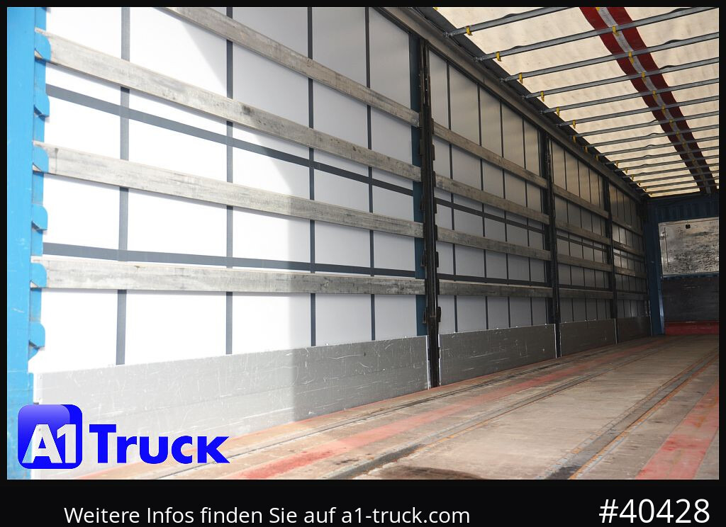 KRONE SD 27, Papier, Staplerhalterung, Bordwand, Lenkachse - Semirremolque lona: foto 2 KRONE SD 27, Papier, Staplerhalterung, Bordwand, Lenkachse - Semirremolque lona: foto 2