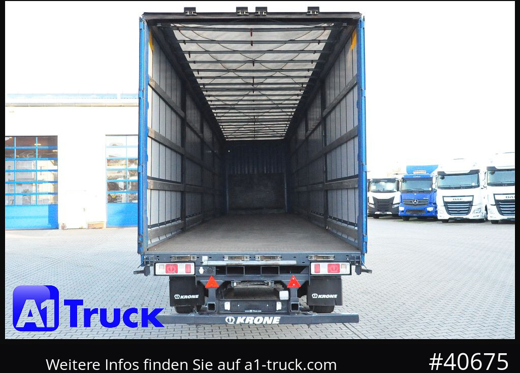 KRONE SD 27, Staplerhalterung, Liftachse, Lenkachse - Semirremolque lona: foto 4 KRONE SD 27, Staplerhalterung, Liftachse, Lenkachse - Semirremolque lona: foto 4